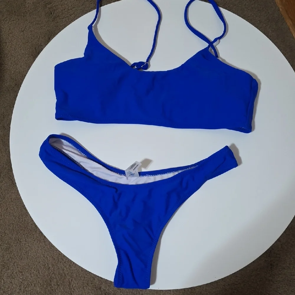 Vibrant Blue Bikini Set